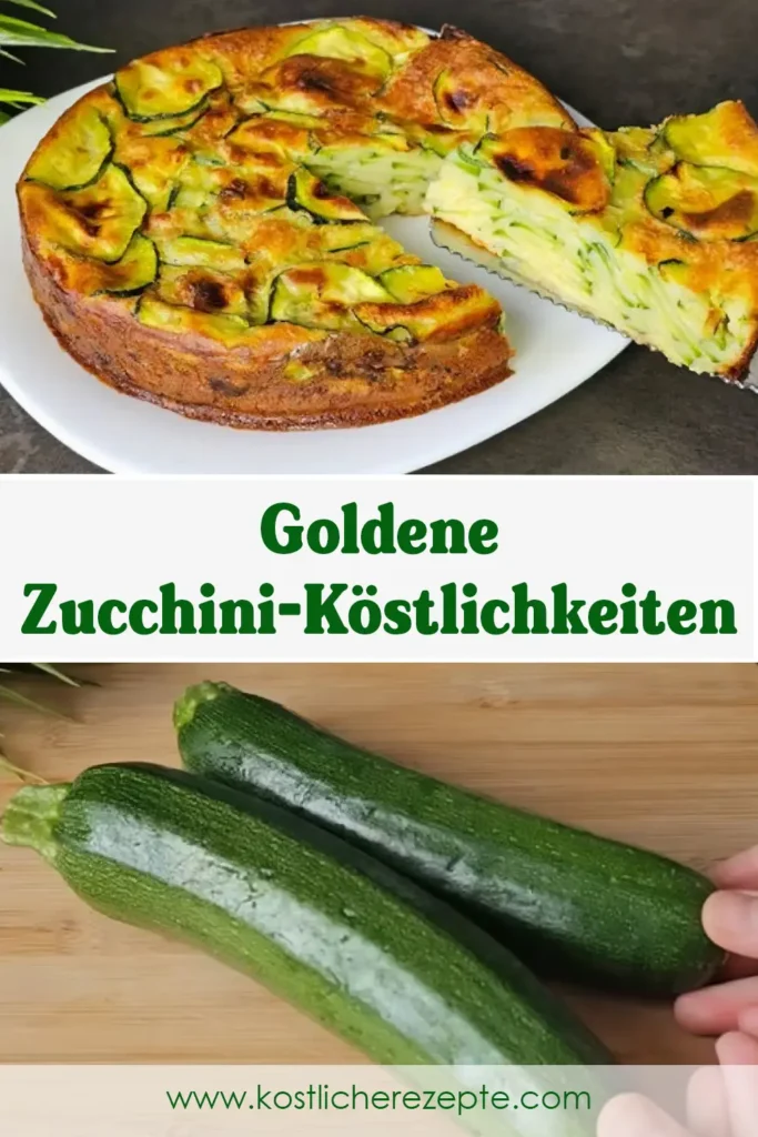 Goldene Zucchini Kostlichkeiten