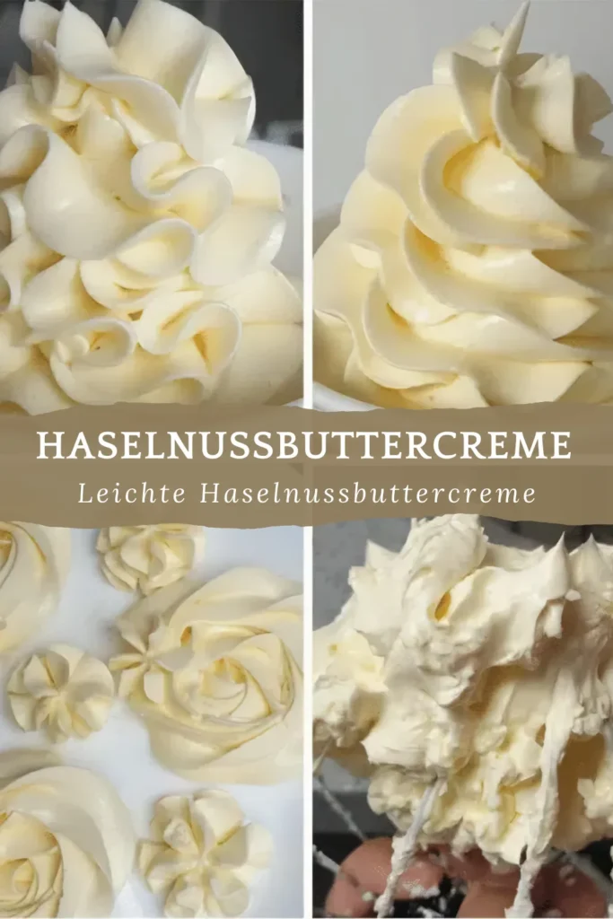 Haselnussbutter creme sehr leicht