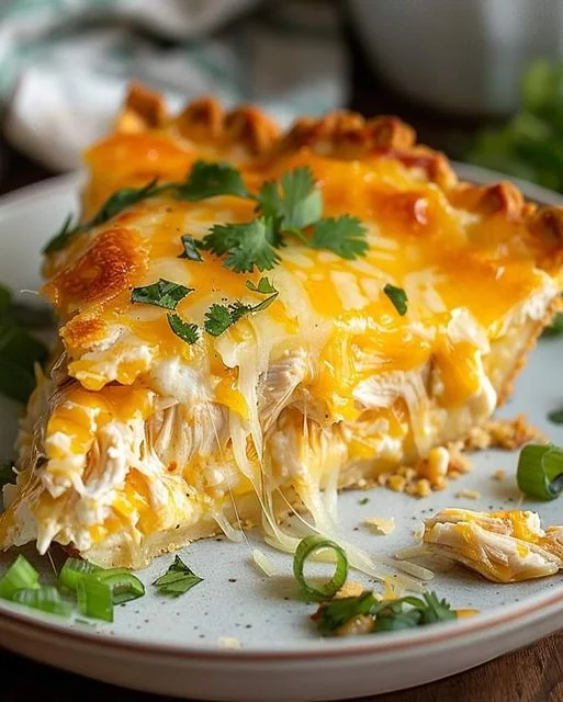 Herzhafter Käse-Hühnchen-Pie für gemütliche Tage