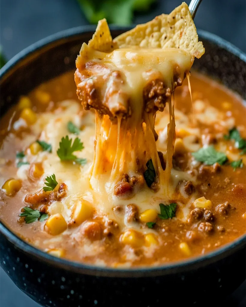 Herzhaftes Käse-Hackfleisch-Chili für jeden Anlass 1 Herzhaftes Käse-Hackfleisch-Chili für jeden Anlass