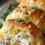 Kase Huhnchen Croissant Rollen schnell gemacht
