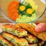 Kostliche Gemusepuffer mit Gurken Dip – Einfach Lecker