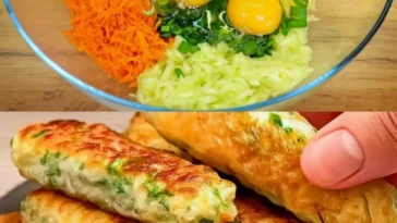 Kostliche Gemusepuffer mit Gurken Dip – Einfach Lecker