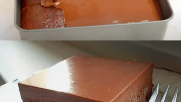 Saftiger Schokokuchen mit einfacher Schokoglasur schnell gemacht