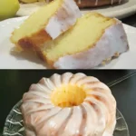 Saftiger Zitronen Gugelhupf mit Krokant