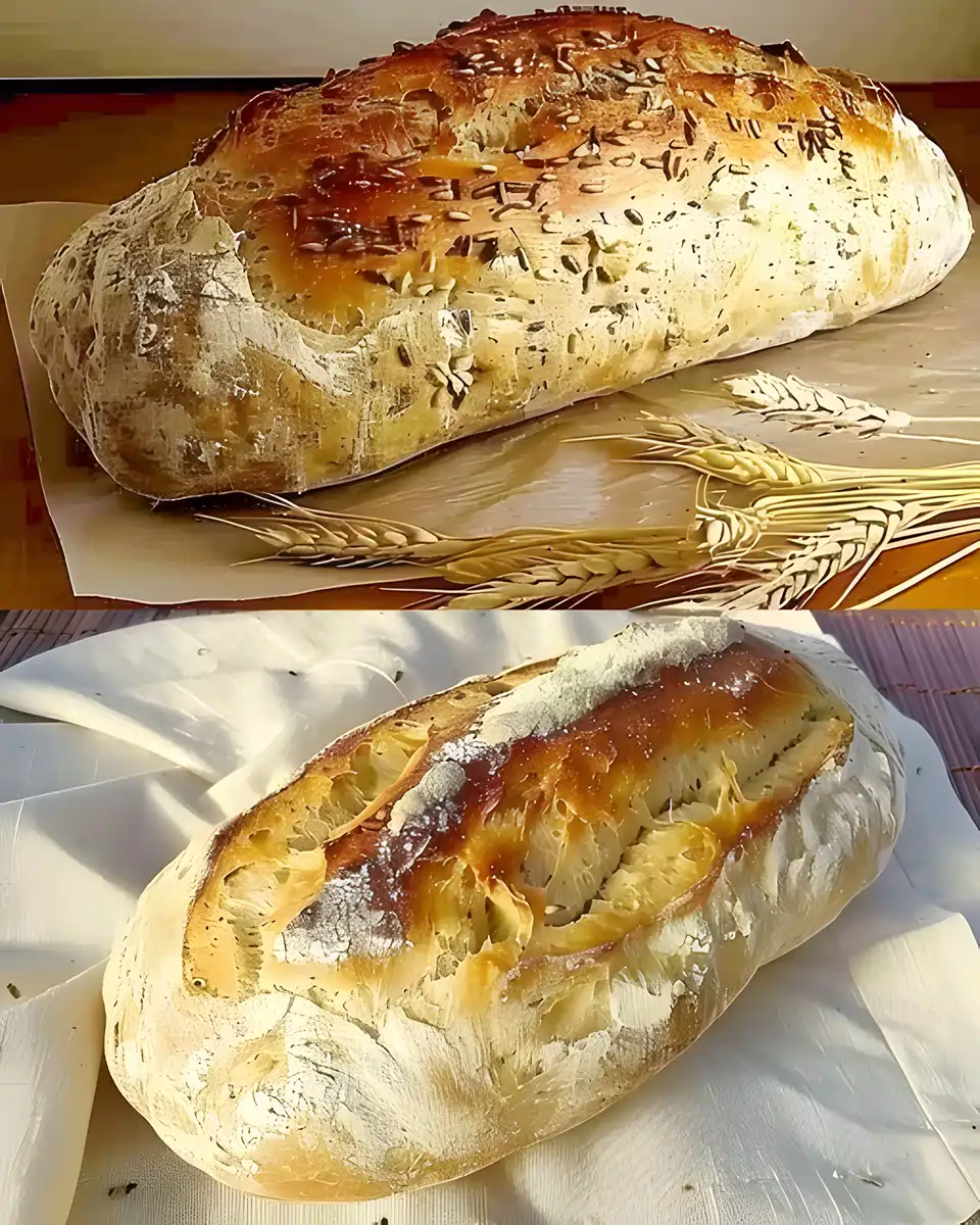 Saftiges Zwiebelbrot ohne Hefe mit Quark