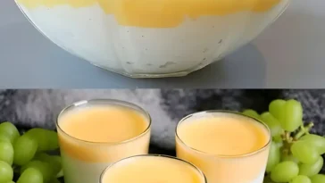 Schnelle Welfenspeise mit Weiswein ein himmlisches Dessert