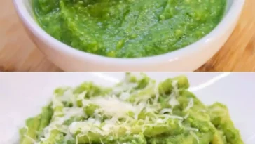 Schnelle Zucchini Pesto Pasta