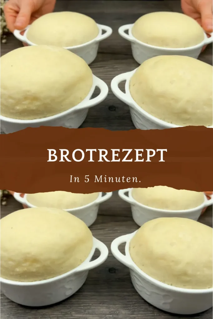 Schnelles Brotrezept in nur 5 Minuten