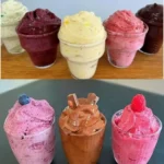 Schnelles Fruchteis ohne Zucker und Milch