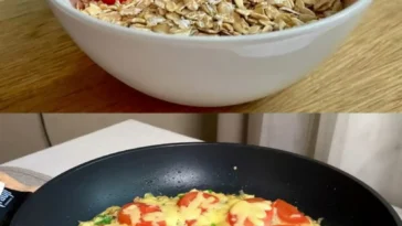 Schnelles Haferflockenfruhstuck mit Leinsamen fur einen gesunden Start