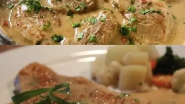 Schnitzel mit Senfsauce Rezept fur Genieser