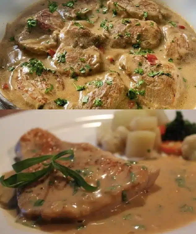 Schnitzel mit Senfsauce Rezept für Genießer