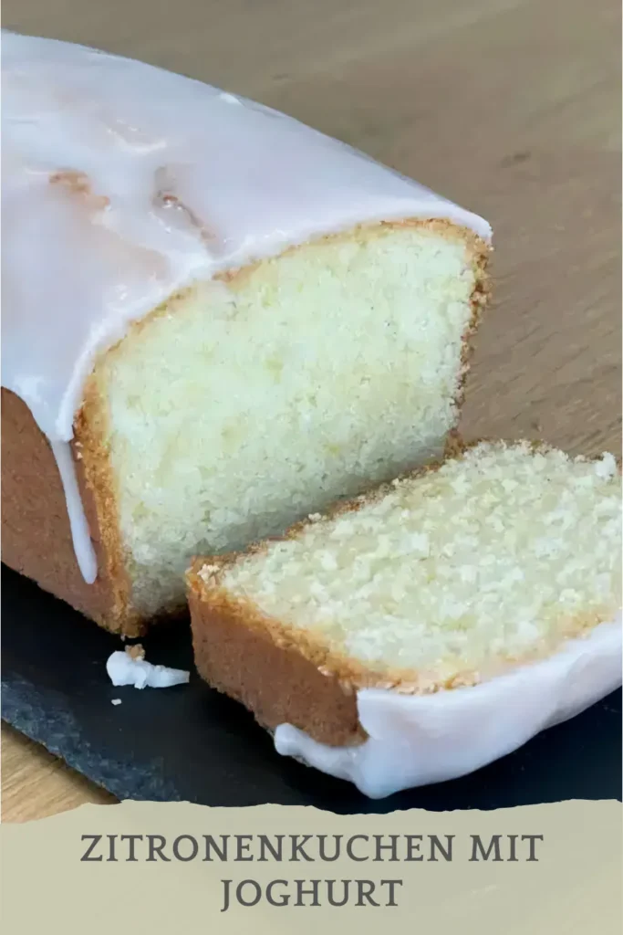 Ultrasaftiger Zitronenkuchen mit Joghurt in 5 Minuten 2