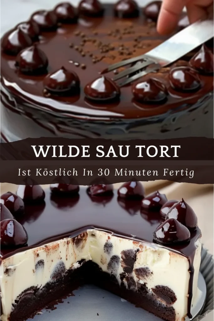 Köstliche Wilde Sau Torte schnell zubereitet ohne Backen 1 Wilde Sau Tort Ist Kostlich Und In 30 Minuten Fertig