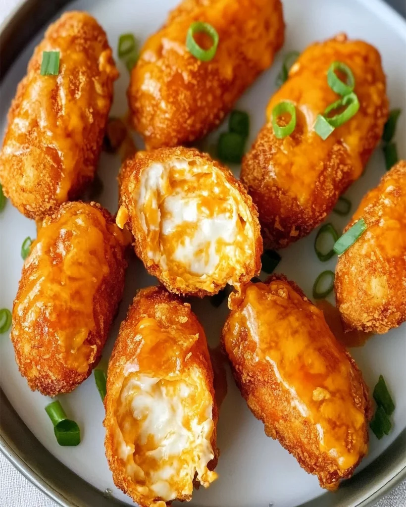 Würzige Jalapeño Poppers mit Hähnchen und Käse