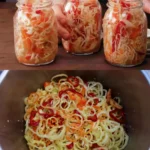 Wurziger Ungarischer Salat zum Einlegen einfach selbst gemacht