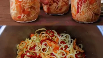 Wurziger Ungarischer Salat zum Einlegen einfach selbst gemacht