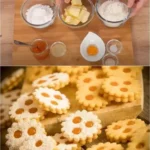 Zarte Linzeraugen mit fruchtiger Marmeladenfüllung selbst backen 2 Zarte Linzeraugen mit fruchtiger Marmeladenfullung selbst backen
