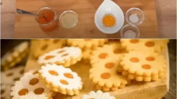 Zarte Linzeraugen mit fruchtiger Marmeladenfullung selbst backen