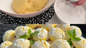 Zarte Zitronenkekse Rezept zum Dahinschmelzen