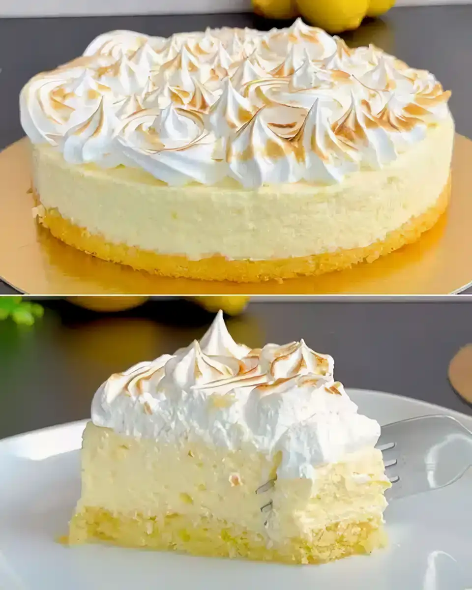 Zitronen Baiser Kuchen Rezept Sus und Duftend