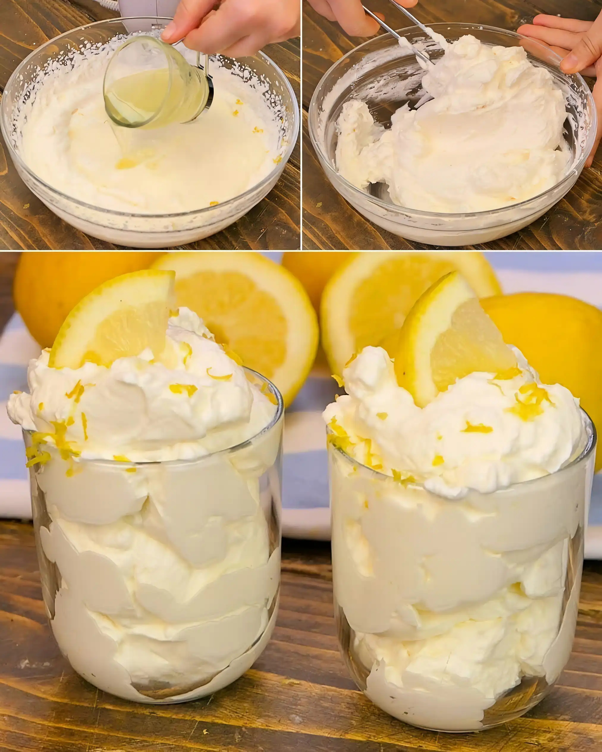 Zitronencreme mit Joghurt Blitzschnell und Lecker
