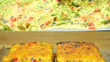 Zucchini Gemuse Kuchen Einfach und Kostlich