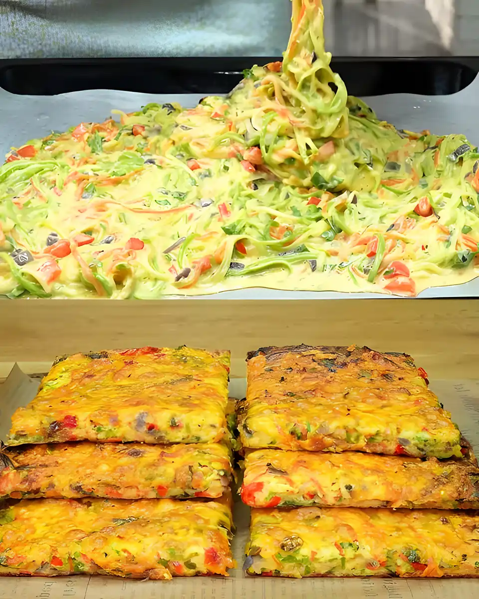 Zucchini Gemuse Kuchen Einfach und Kostlich