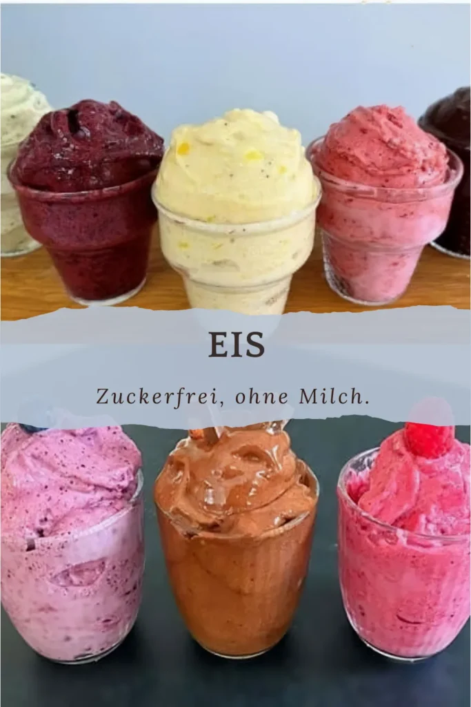 Zuckerfreies Eis Keine Milch Nur 2 Zutaten In 1 Minute