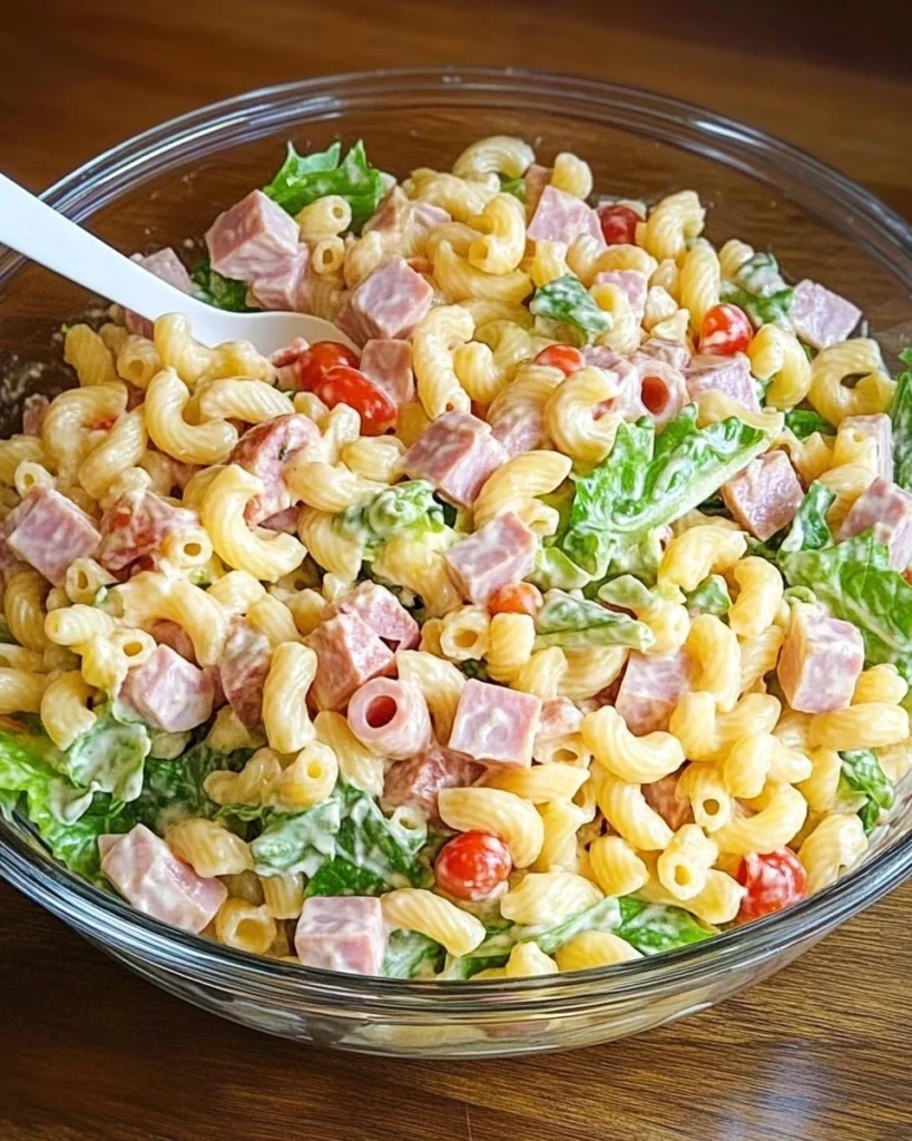 Cremiger Nudelsalat mit Joghurt 1 Nudelsalat mit Joghurt