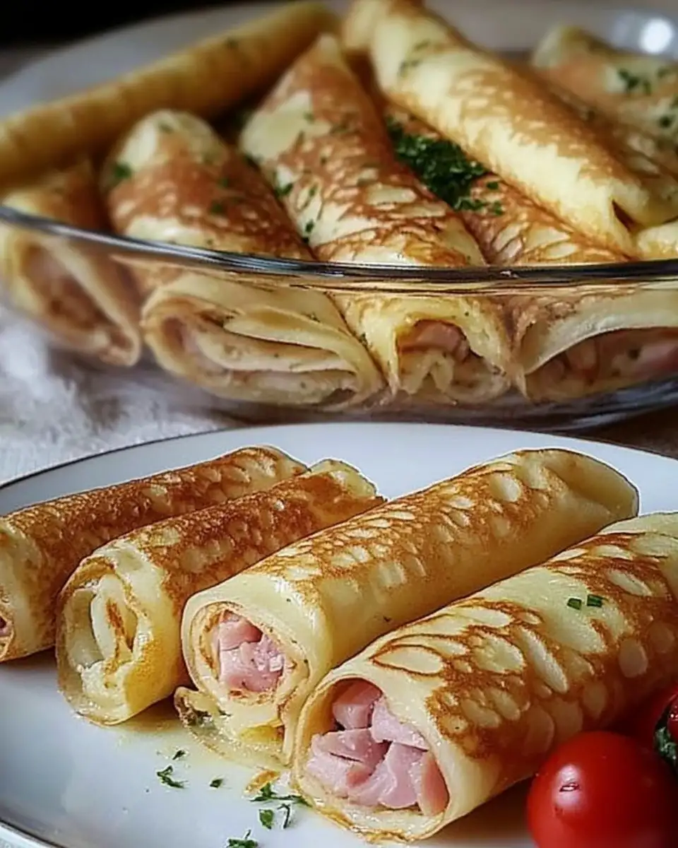 Pfannkuchen mit Schinken und Käse 1 Pfannkuchen mit Schinken und Kase result