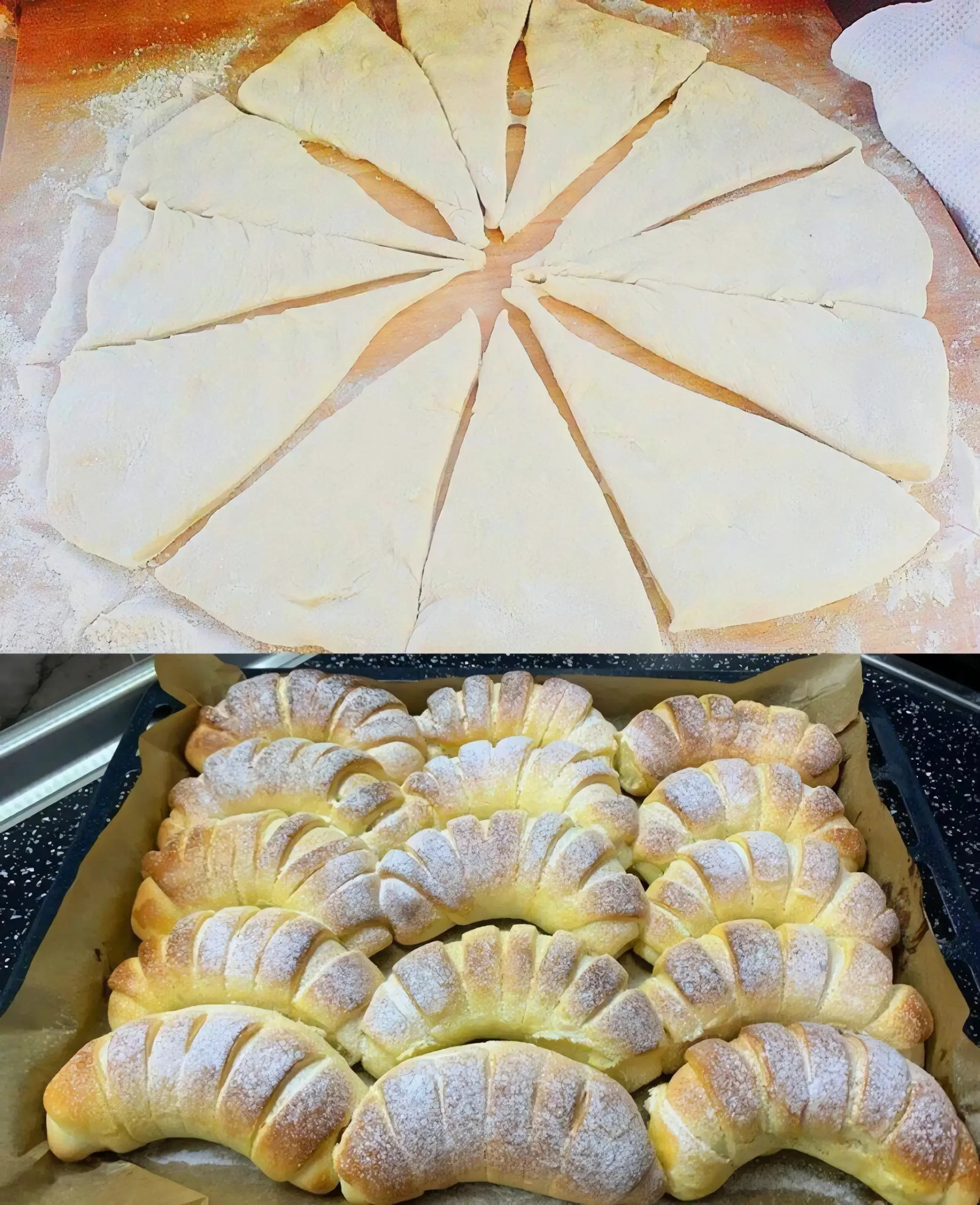 Frische Puddinghörnchen mit Hefeteig und Puddingfüllung 2 frische puddinghornchen mit hefeteig und puddingfu 2026 03 20 013929