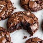 Gourmet Brownie-Kekse 3 Leckere Gourmet Brownie-Kekse frisch gebacken