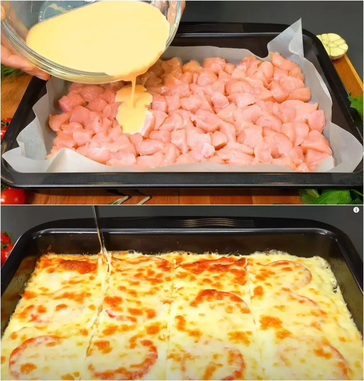 Hühnchenfilet mit französischem Dressing und Mozzarella 2 huhnchenfilet mit franzosischem dressing und mozza 2026 03 20 013936