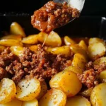Kartoffel Hack Auflauf 4 Leckerer Kartoffel Hack Auflauf frisch aus dem Ofen, ideal für ein Familienessen