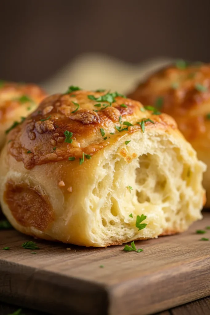 Käse Knoblauch Brötchen 1 Leckere Käse Knoblauch Brötchen frisch aus dem Ofen