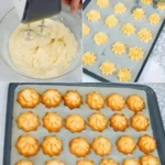 Kokosmakronen 3 Leckere selbstgemachte Kokosmakronen frisch aus dem Ofen