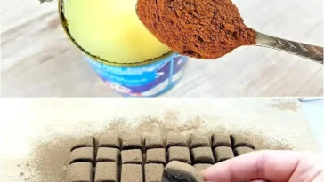 Köstliche gezuckerte Kondensmilch mit Kakao für Tee und Desserts