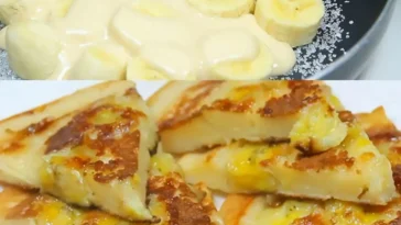 Pfannkuchen mit 20 g Protein auf einem Teller serviert