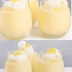 Pina Colada-Dessert 4 Pina Colada-Dessert mit tropischen Früchten und Sahne
