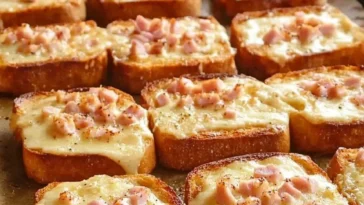 Schneller Pizzatoast in nur 3 Minuten zubereitet