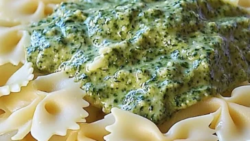 Cremige Spinat Frischkäse Soße nach Mama's Rezept