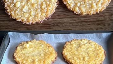 Leckere Streuseltaler frisch gebacken nach Bäckerart