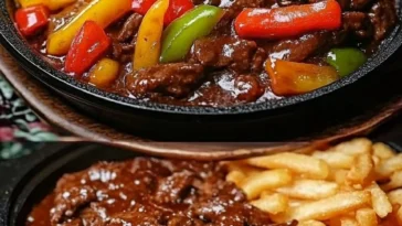 Leckeres Gericht aus dem Schaschliktopf, inspiriert von Omas Rezept