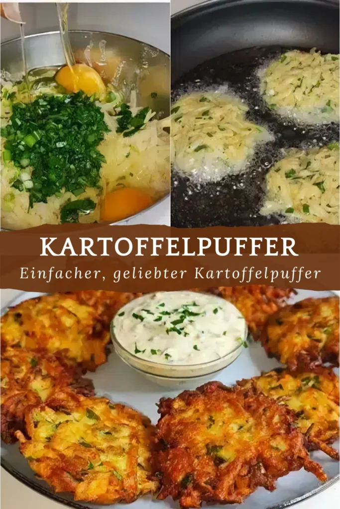 Knusprige Kartoffelpuffer 1 Kartoffelpuffer Sie werden dieses Rezept wirklich lieben