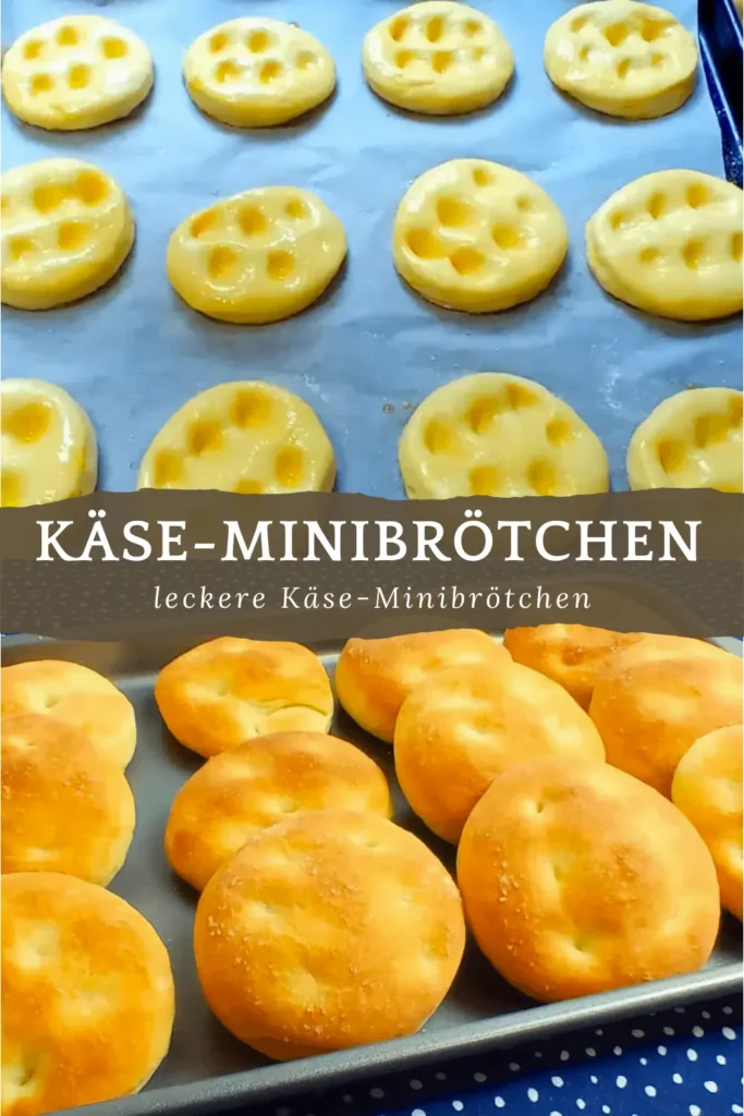 Käse-Minibrötchen 1 Kase Minibrotchen Das Rezept um sie locker und lecker zu machen