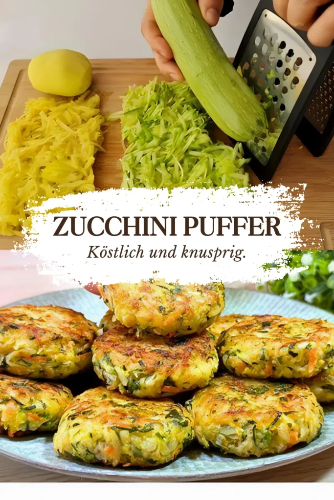 Zucchini Kartoffel Puffer für jeden Tag 1 Konnte ich taglich essen Zucchini Kartoffel Puffer