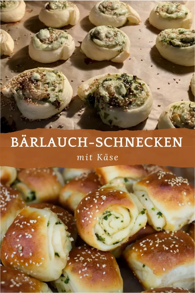 Köstliche Bärlauch-Schnecken mit Käse 1 Kostliche Barlauch Schnecken mit Kase – am besten macht man gleich die doppelte Menge