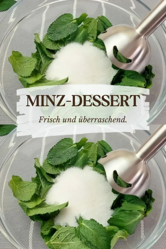 Minzkekse 1 Minze und Zucker vermischen Das Ergebnis wird Sie uberraschen